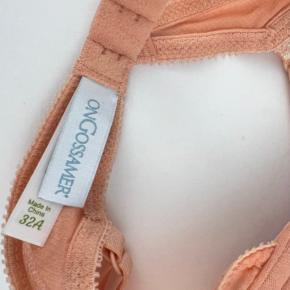 On Gossamer Mesh Essentials Bump it Up Pushup Bra 32A - Picture 5 of 8